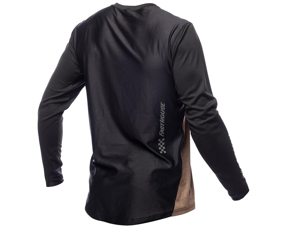 Fasthouse Inc. Alloy Mesa Long Sleeve Jersey (Heather Gold/Brown) (S)