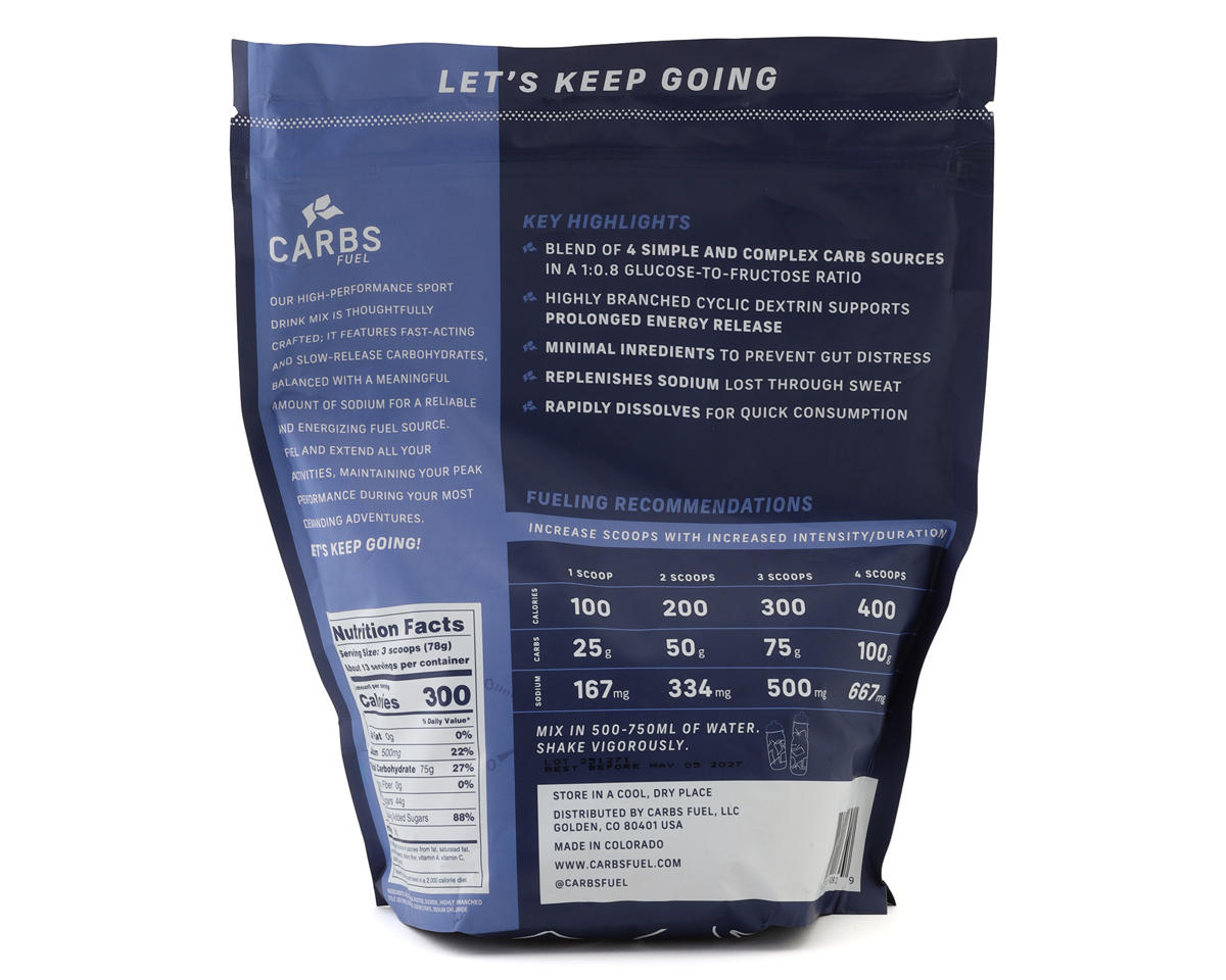 Carbs Fuel Original Sport Drink Mix (37.1oz)