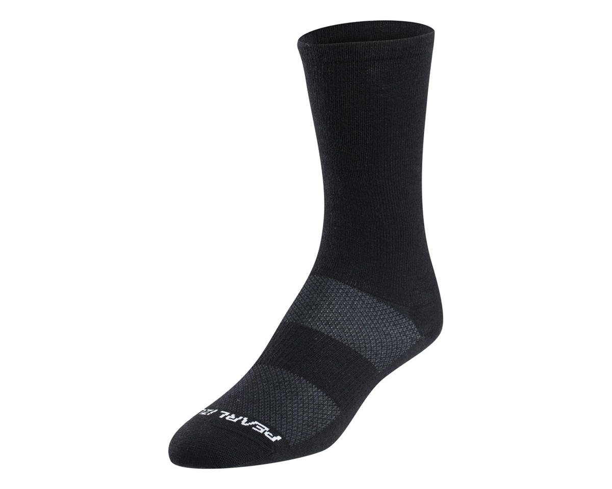 Pearl iZUMi Merino Air 7″ Socks (Black) (M)
