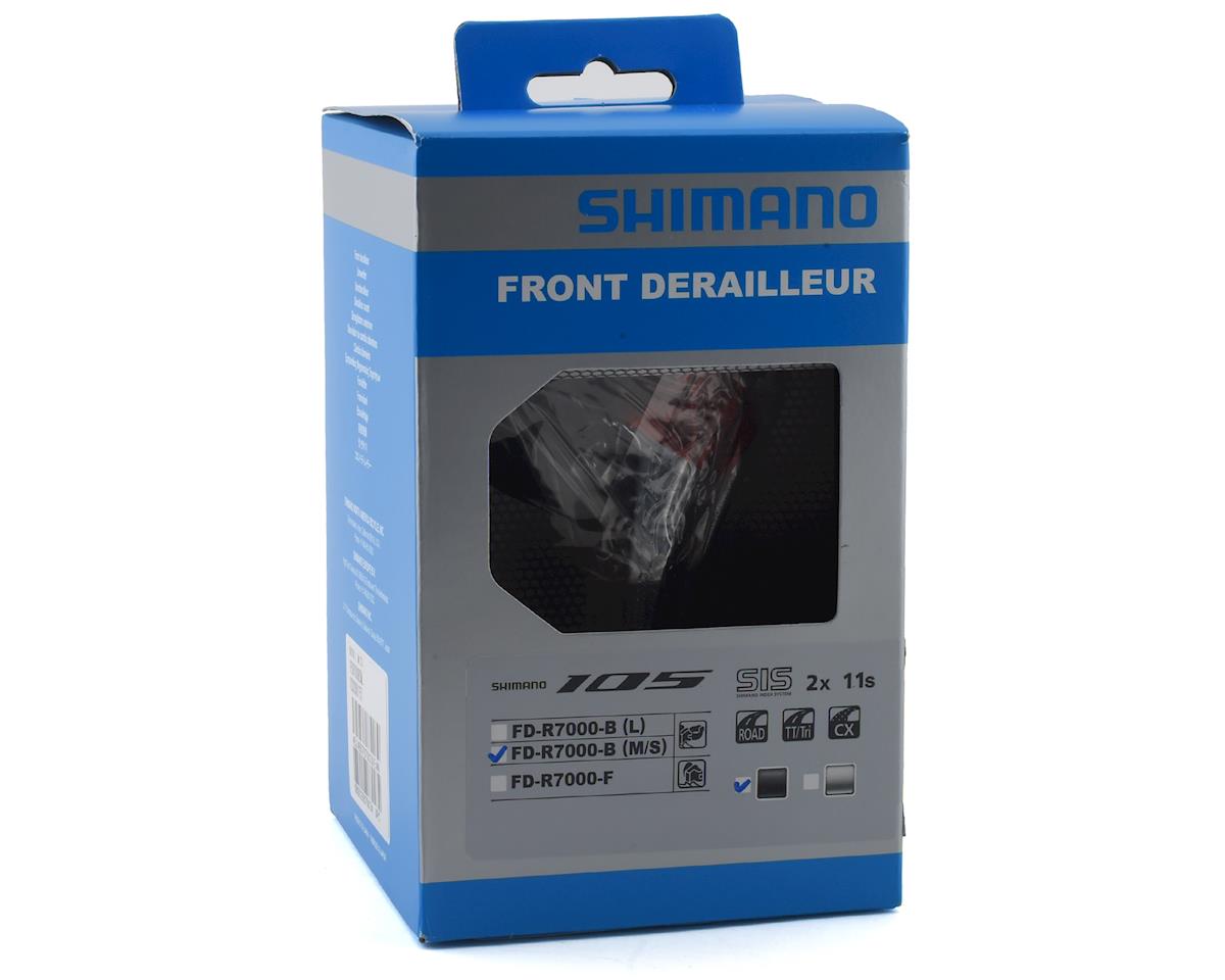 Shimano 105 FD-R7000 Front Derailleur (Black) (2 x 11 Speed) (28.6/31.8mm) (Down Swing) (Bottom Pull)