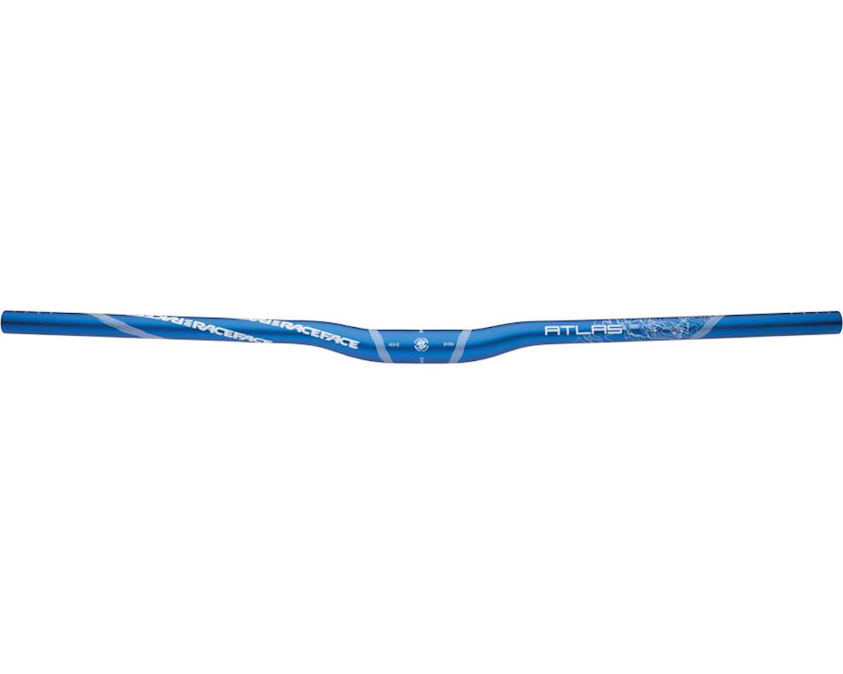 Race Face Atlas Riser Handlebar (Blue) (31.8mm) (13mm Rise) (785mm) (4/8° Sweep)