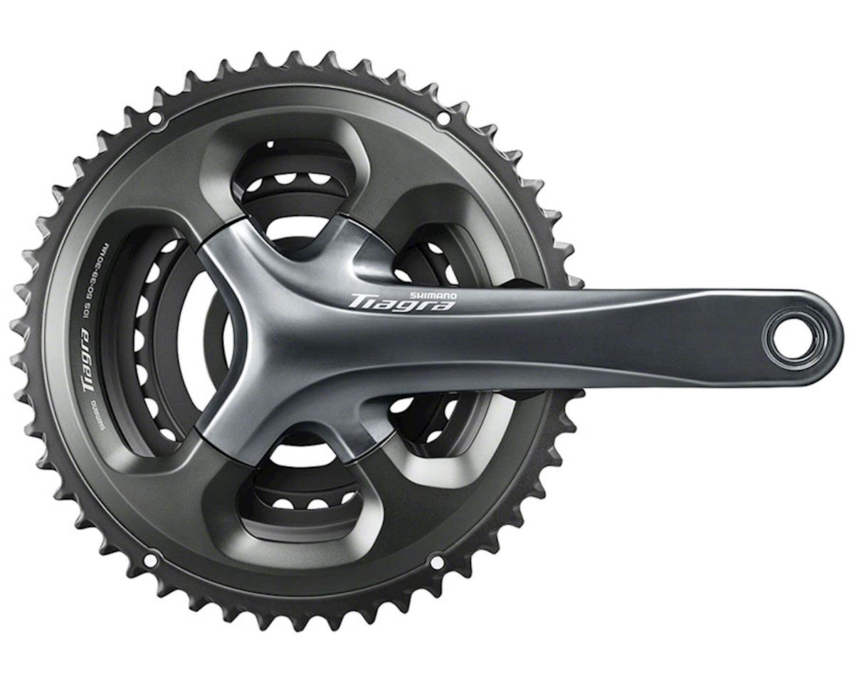 Shimano Tiagra 4703 Crankset (Grey) (3 x 10 Speed) (Hollowtech II) (170mm) (50/39/30T) (74/110 Asymmetric BCD)