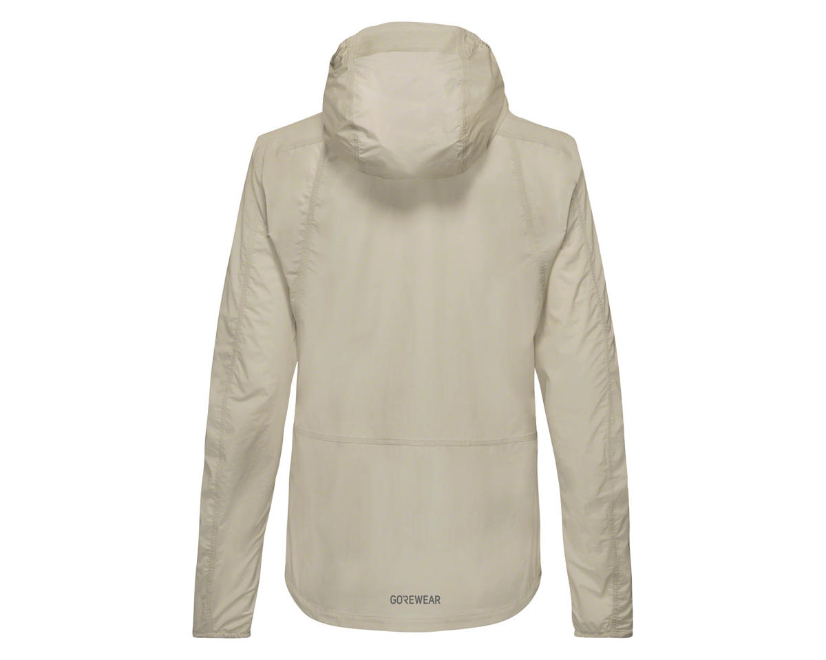 Gore Wear Fernflow Hooded Windbreaker (Black) (Women’s) (L)
