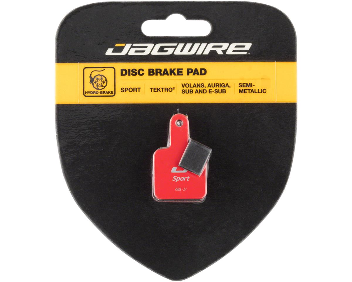Jagwire Disc Brake Pads (Sport Semi-Metallic) (Tektro Volans/Auriga) (1 Pair)