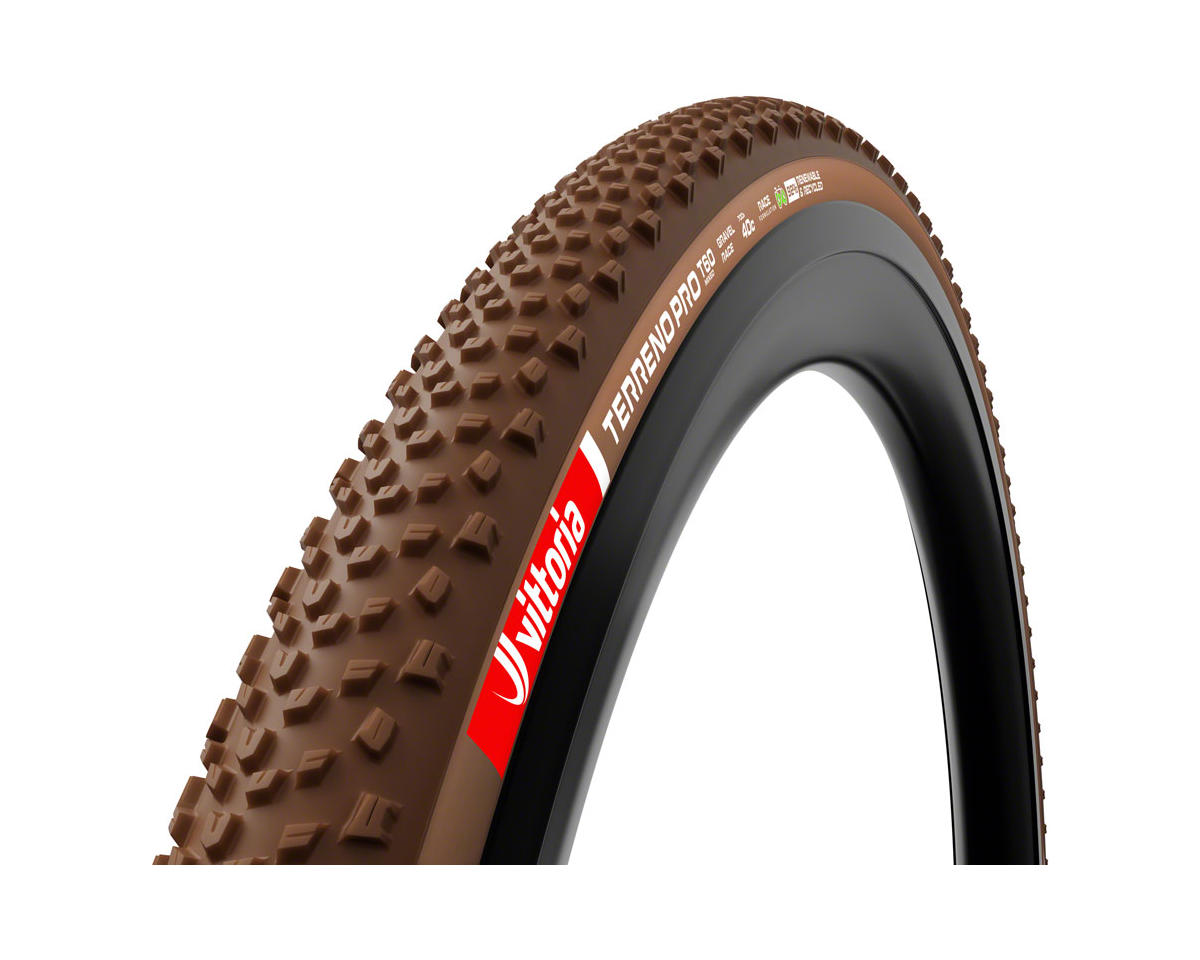 Vittoria Terreno Pro T60 Mixed Gravel Race Tubeless Tire (Natural Brown) (700c) (35mm) (Eco Gravel Race)