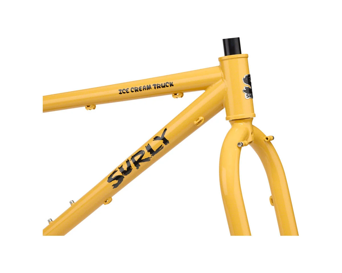 Surly Ice Cream Truck Fat Tire Mountain Bike Frameset (Warm Cheese) (XL)