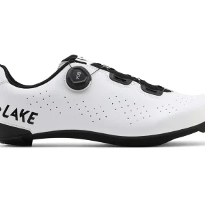 Lake Cycling CX178-X Road Shoes (White/Black) (Wide Width) (44) (Wide)