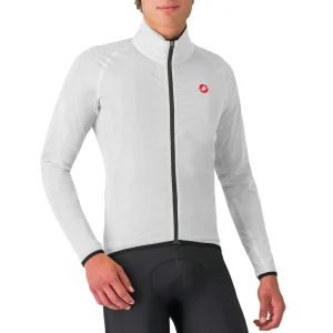 Castelli Squall Shell Jacket (Silver Grey/Black) (M)