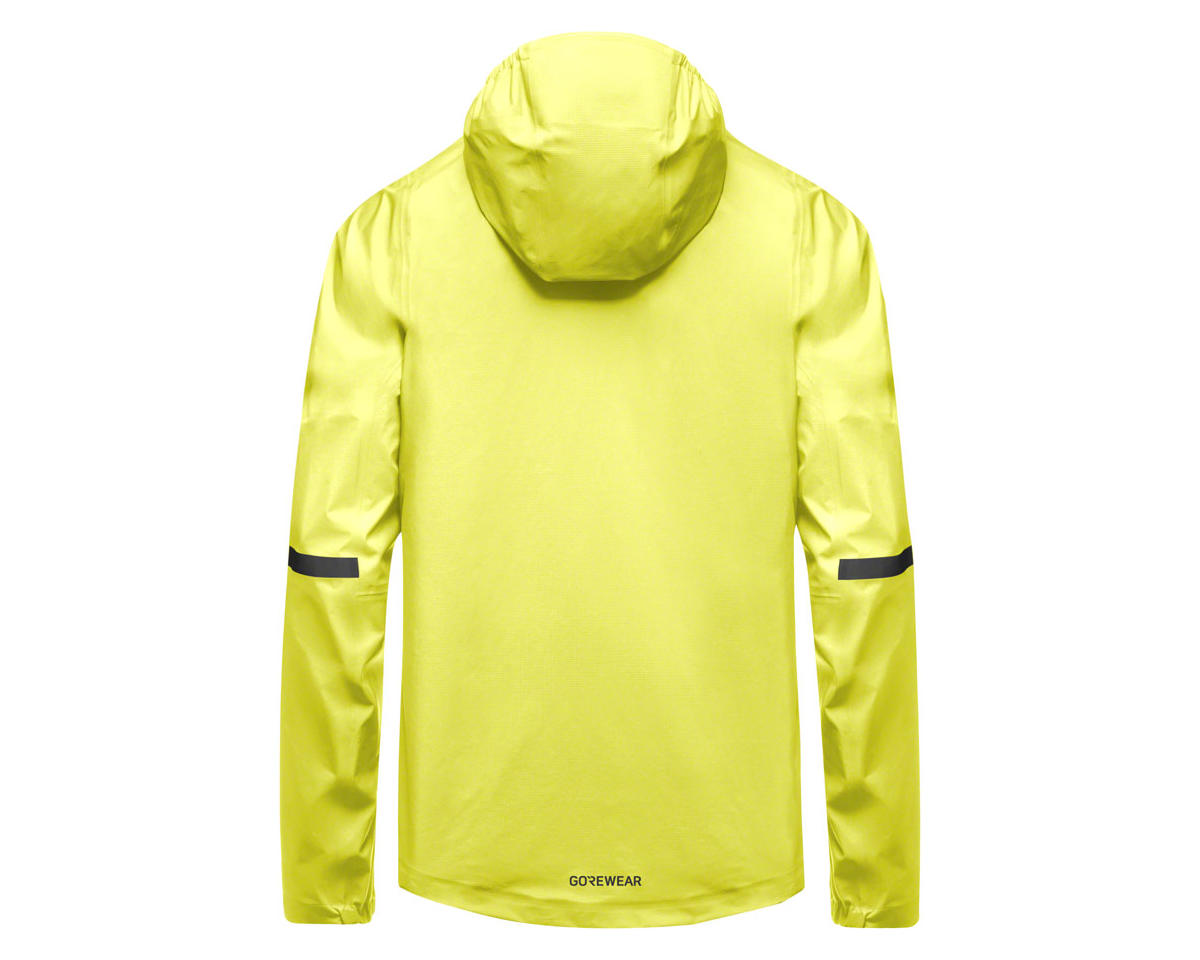 Gore Wear Lupra Gore-Tex 2.0 Hooded Jacket (Black/Neon Yellow) (Men’s) (L)