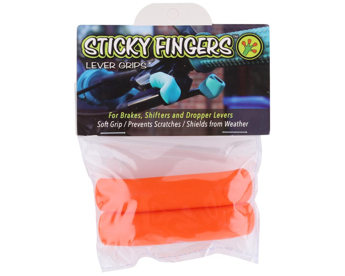 Miles Wide Sticky Fingers 2.0 Brake Lever Covers (Orange)