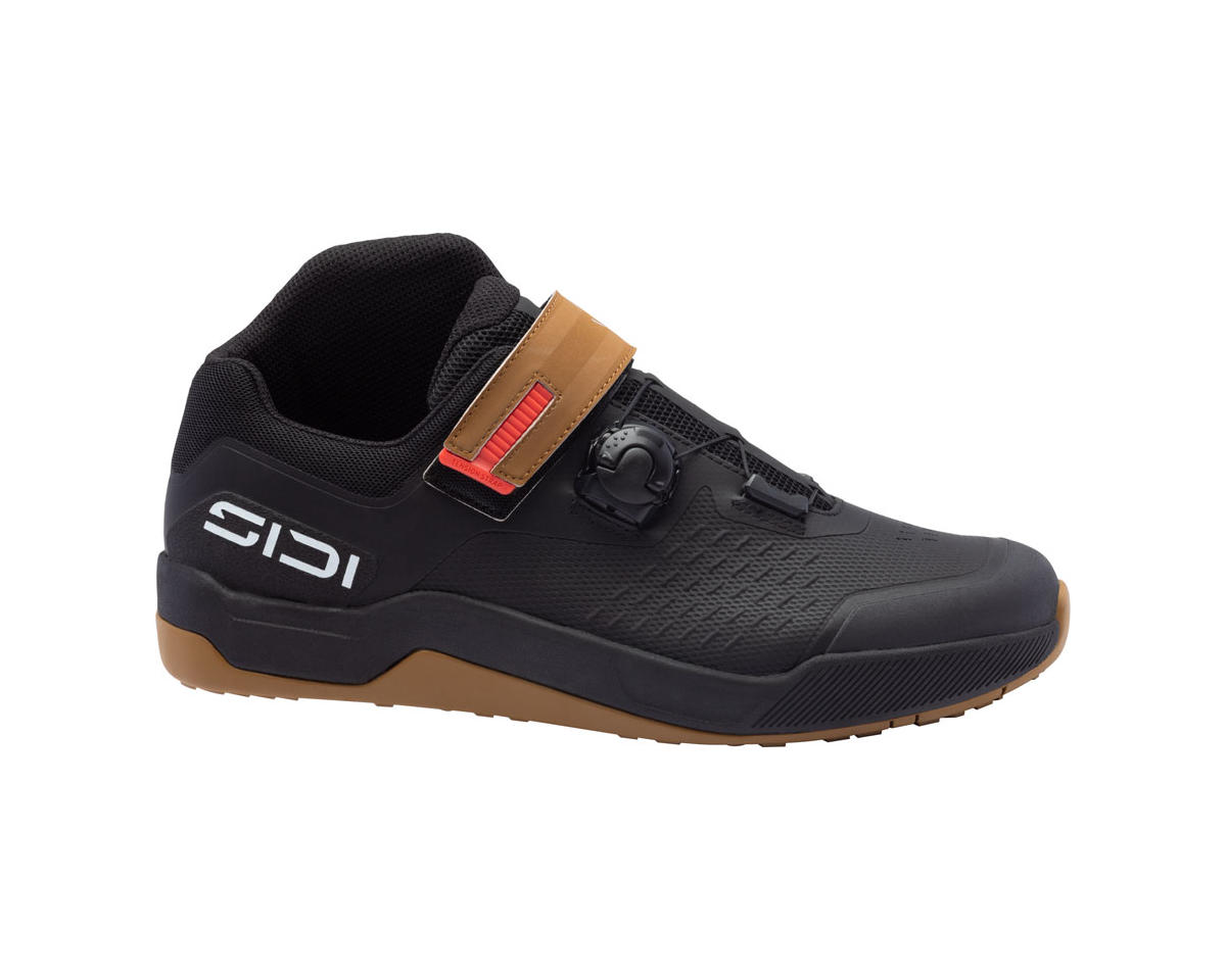 Sidi Descentio Flat Pedal Mountain Bike Shoes (Harvest Black) (41)