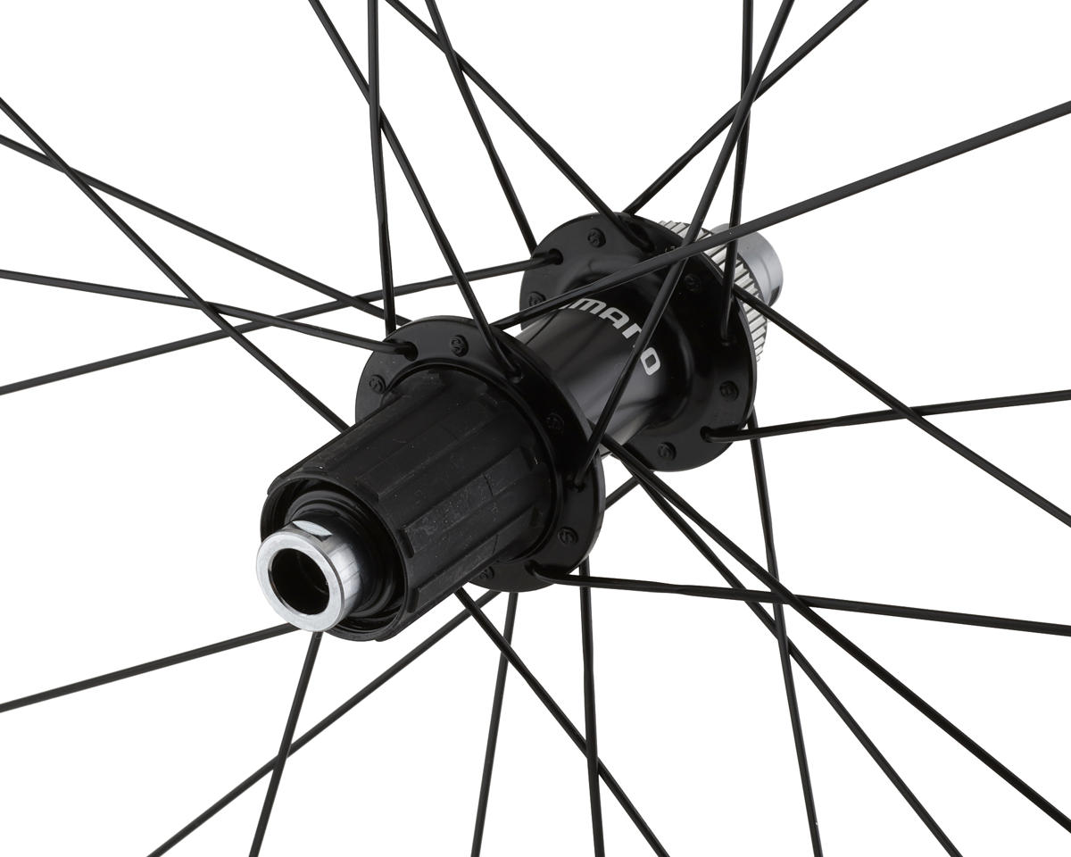 Shimano RS710 C32 Carbon Wheelset (Black) (Shimano HG 11/12) (700c) (Centerlock) (Tubeless)