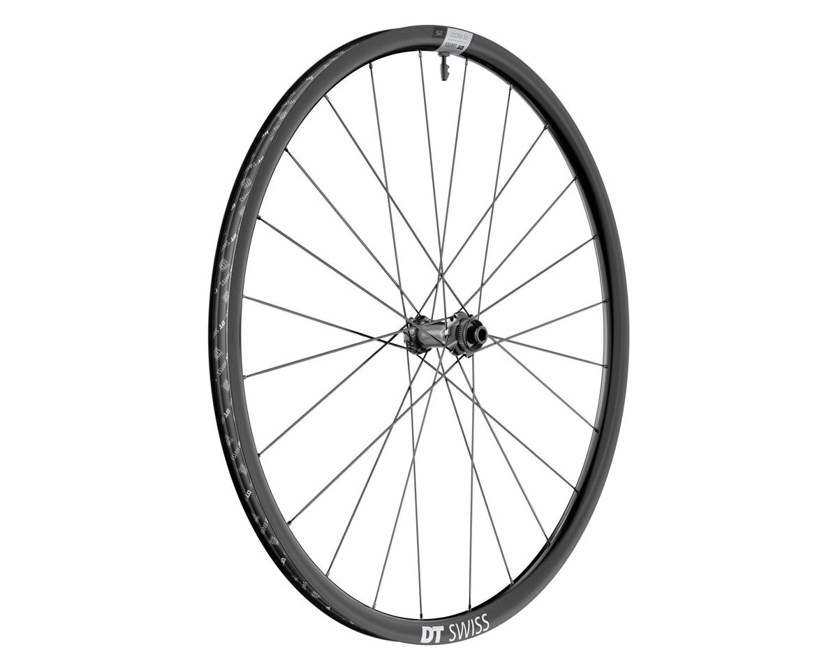DT Swiss G 1800 Spline 25 Gravel Wheels (Black) (Front) (12 x 100mm) (650b) (Centerlock) (Tubeless)