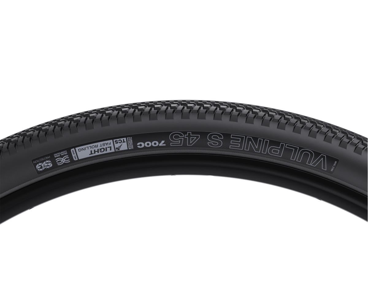 WTB Vulpine S SG Tubeless Gravel Tire (Black) (700c) (45mm) (Light/Fast w/SG) (Fast Rolling/Light)