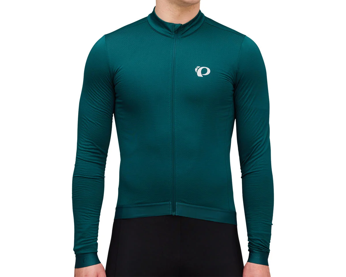Pearl iZUMi Attack Thermal Long Sleeve Jersey (Dark Sea) (L)