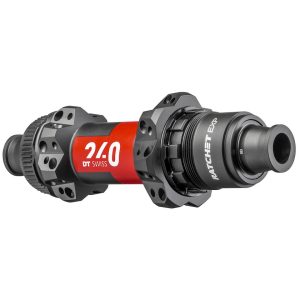 DT Swiss 240 Disc Brake Hubs (Black/Red) (Centerlock) (SRAM XD) (Rear) (12 x 148mm (Boost)) (28H) (Straight Pull)