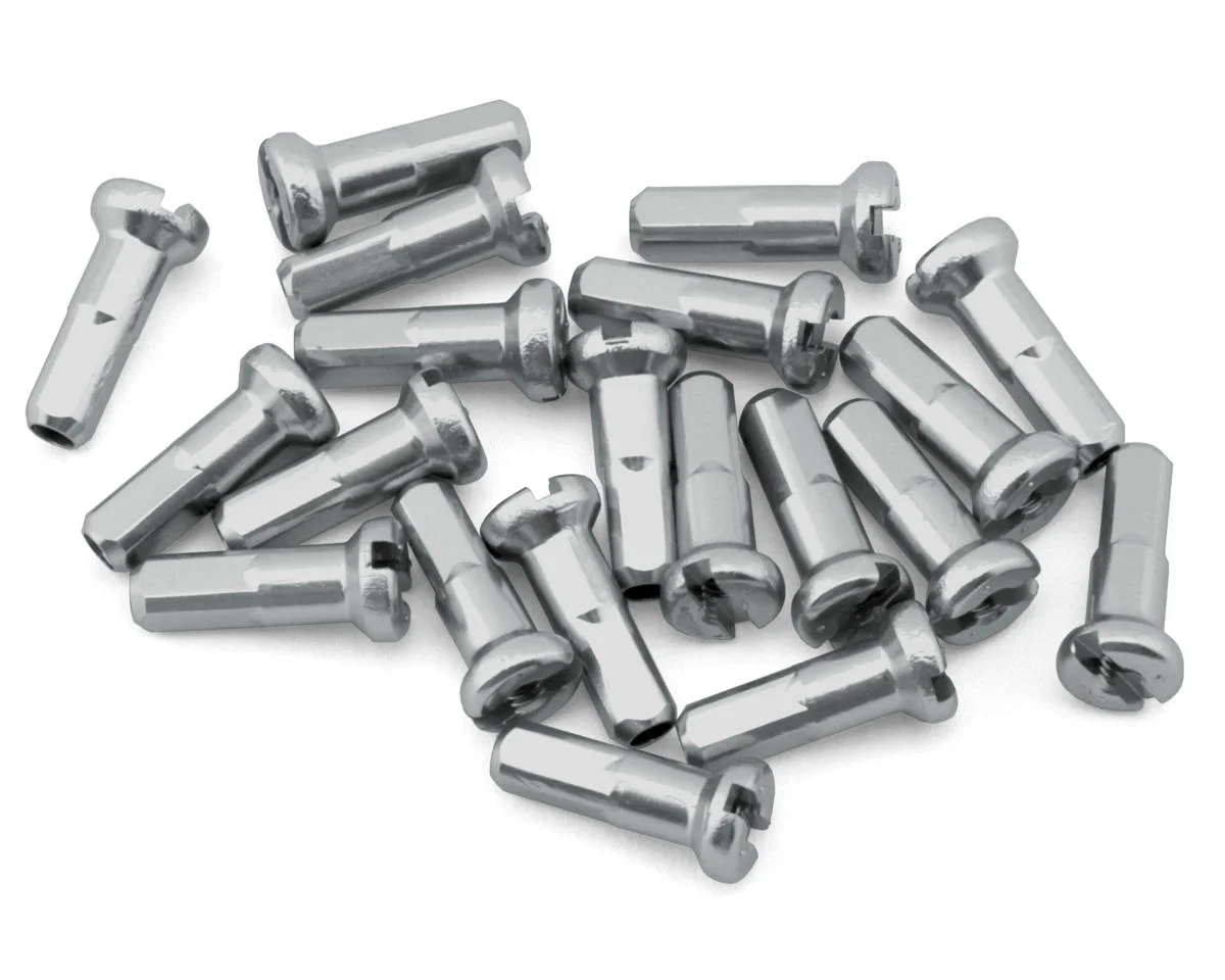 USA Brand 14g Alloy Nipples (Silver) (Bag of 20)