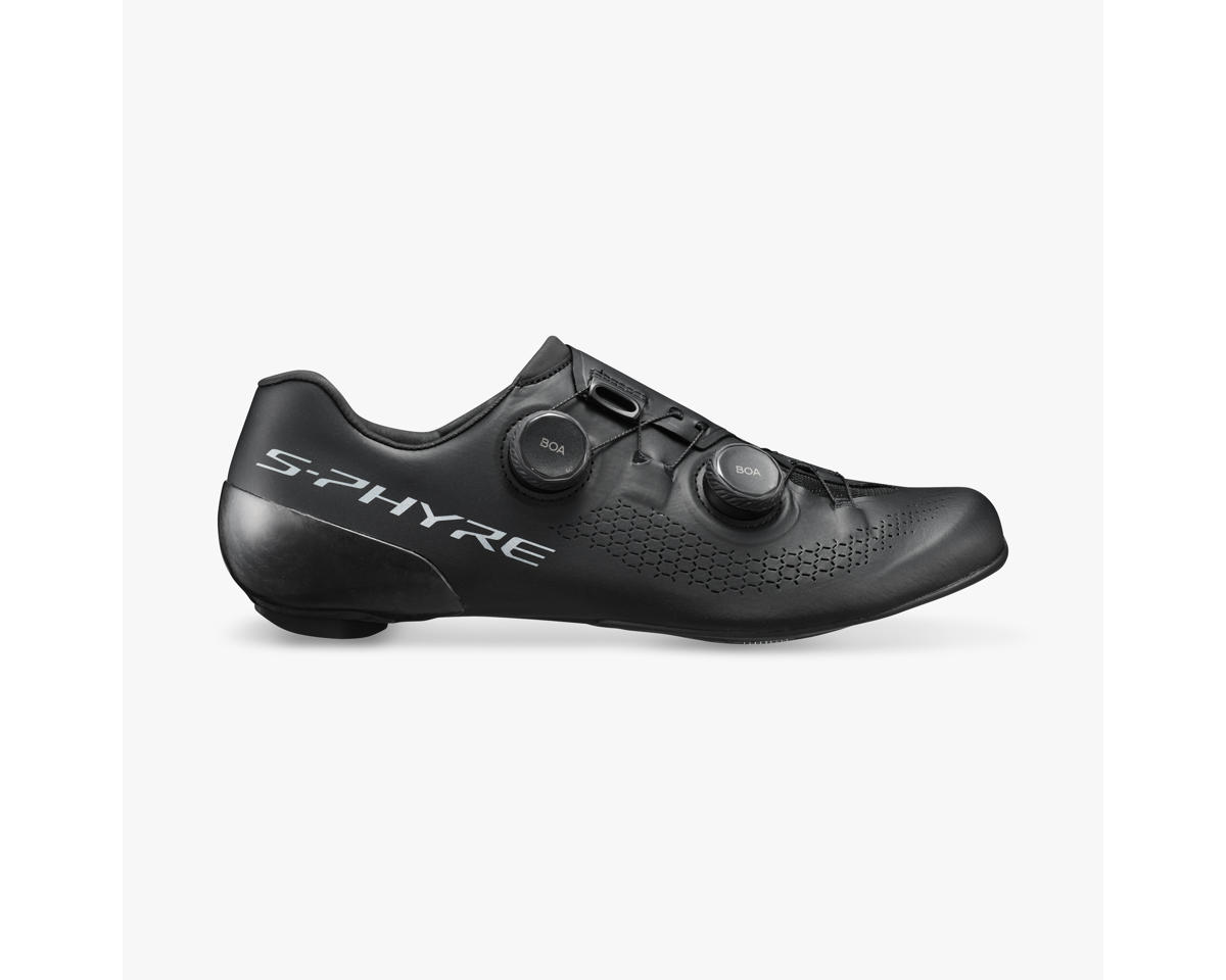Shimano SH-RC910 S-PHYRE Road Bike Shoes (Black) (42) (Wide)