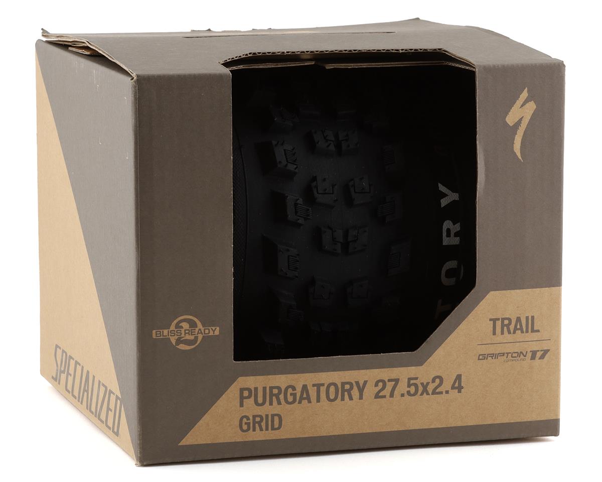 Specialized Purgatory Tubeless Mountain Bike Tire (Black) (27.5″) (2.4″) (T7/Grid) (Grid/Gripton T7)