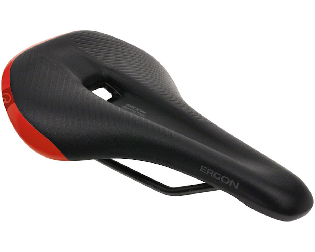 Ergon SM Pro Men’s Saddle (Risky Red) (M/L)