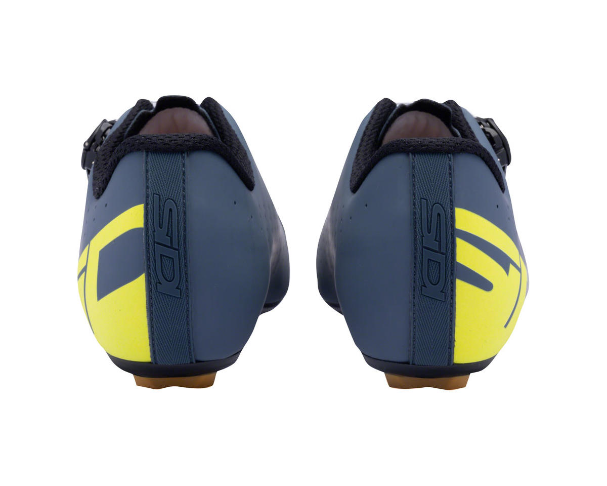 Sidi Men’s Fast 2 Road Shoes (Blue/Yellow) (38.5)