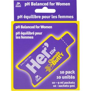 Chamois Butt’r Her’ Chamois Cream (Women’s) (10 Pack) (Packet) (0.3oz)
