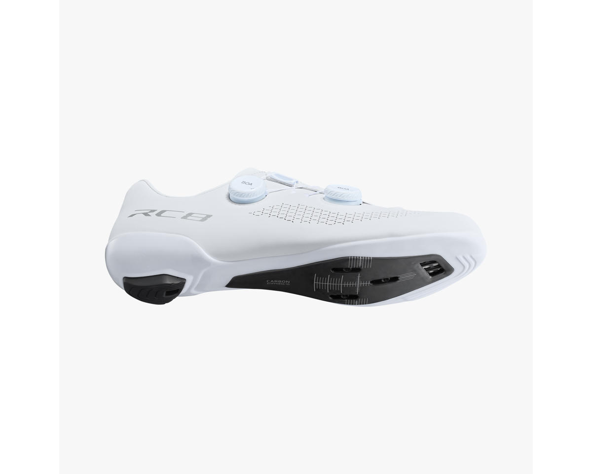 Shimano SH-RC810 Road Bike Shoes (White) (41) (Wide)