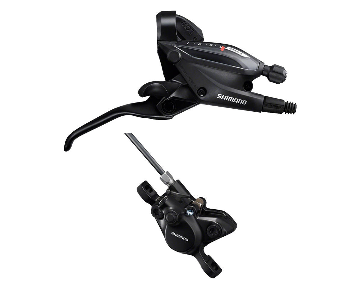 Shimano Altus ST-EF505 Hydraulic Disc Brake/Lever Set (Black) (Caliper Included) (Right) (Post Mount) (7 Speed) (Resin Pad)