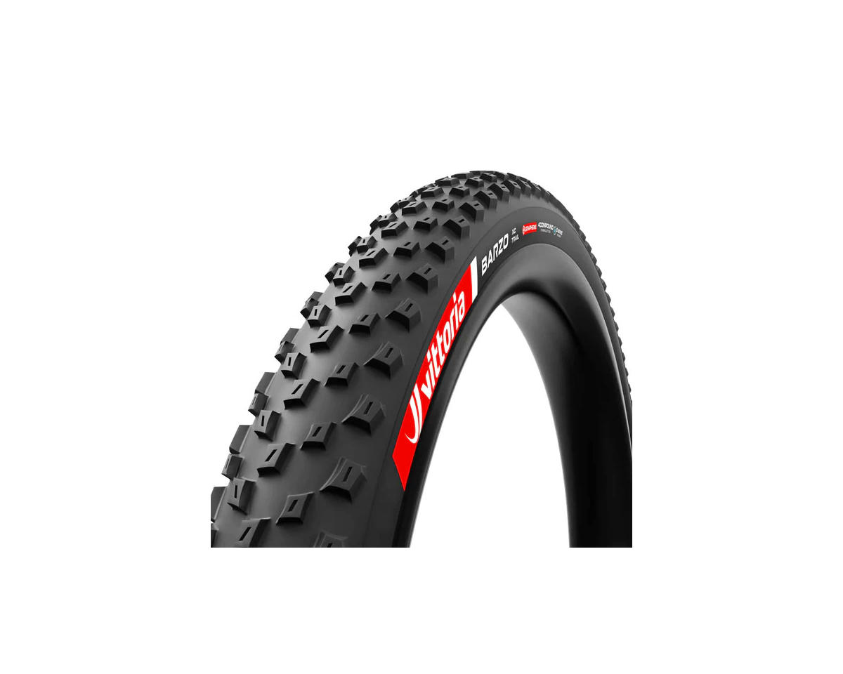Vittoria Barzo XC Trail Tubeless Mountain Tire (Black) (26″) (2.1″) (Black) (Folding) (4C Graphene/Trail)