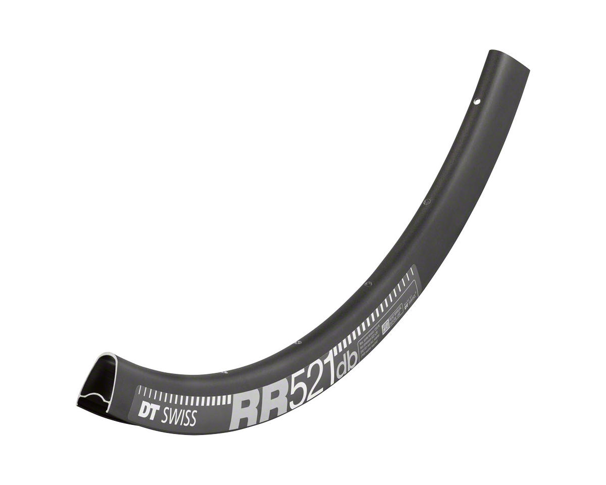 DT Swiss RR 521 Disc Rim (Black) (28H) (Presta) (700c) (Tubeless)
