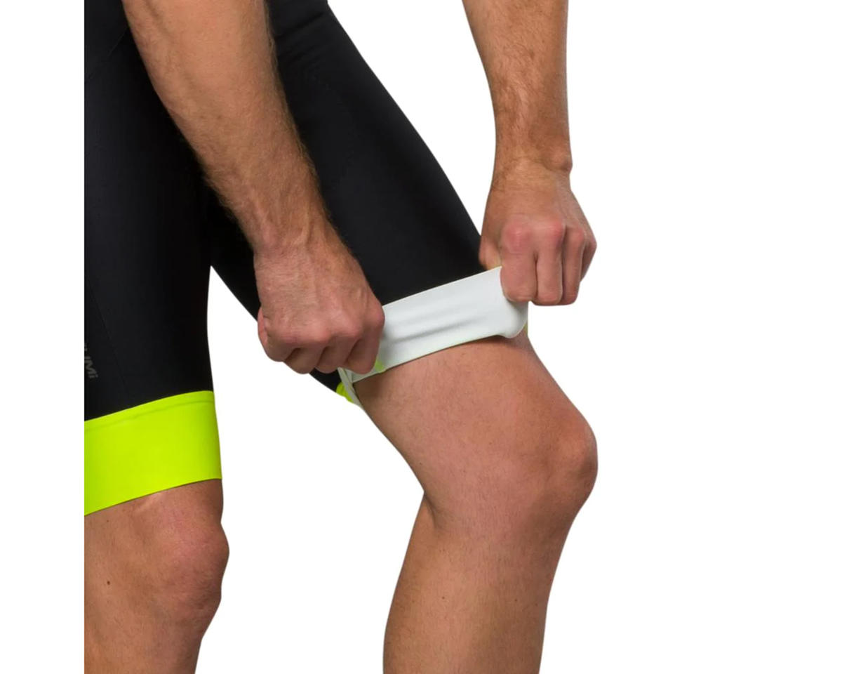 Pearl iZUMi Attack Shorts (Black/Screaming Yellow) (L)