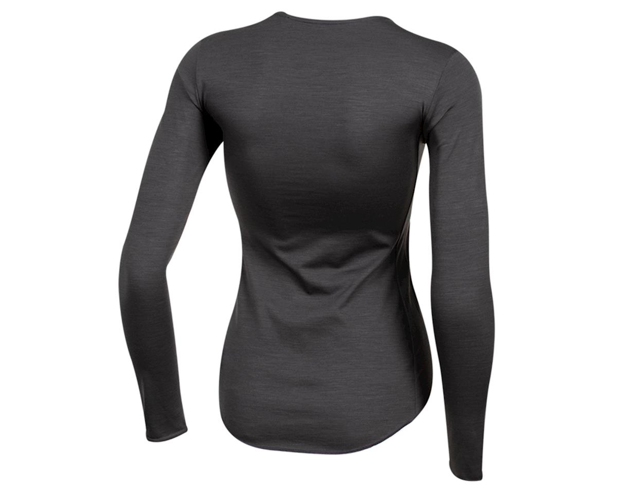 Pearl iZUMi Women’s Merino Long Sleeve Base Layer (Phantom) (XS)