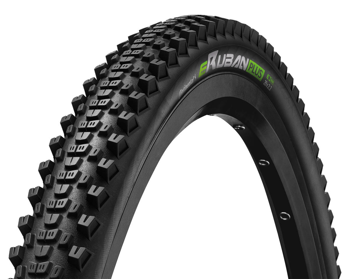 Continental eRuban Plus Mountain Tire (Black) (Wire) (26″) (2.3″) (PureGrip) (E50)