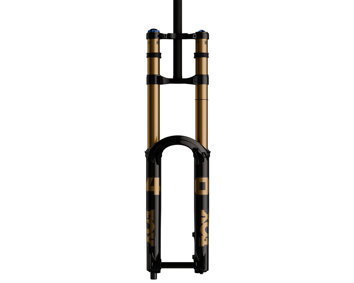 Fox Suspension 40 Factory Series DH Suspension Fork (Shiny Black) (52mm Offset) (29″) (203mm) (2027) (Grip X2) (20 x 110mm Thru Axle)