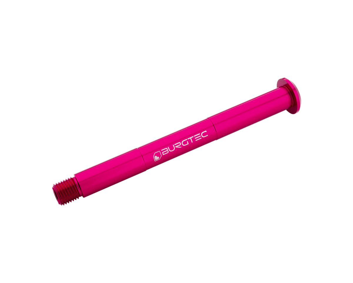 Burgtec Fox Fork Pre-2021 Axle (Toxic Barbie Pink) (15 x 110mm)