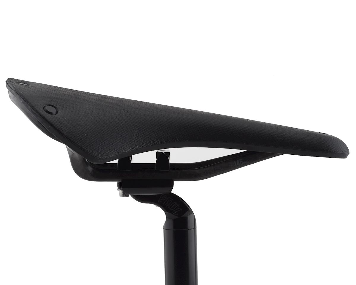Brooks C13 Cambium Saddle (Black) (Carbon Rails) (145mm)