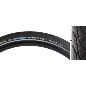 Schwalbe Marathon Plus Tire (Black/Reflex) (20″) (1.35″) (Wire) (Addix/SmartGuard)