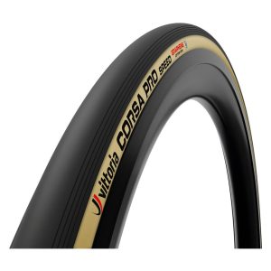 Vittoria Corsa Pro Speed G2.0 Tubeless TT Tire (Tan Wall) (700c) (24mm) (Graphene + Silica/Corespun-K)