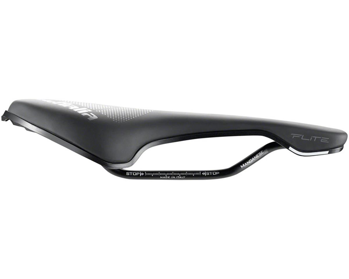 Selle Italia FLITE Boost TM Superflow Saddle (Black) (Manganese Rails) (S3) (135mm)
