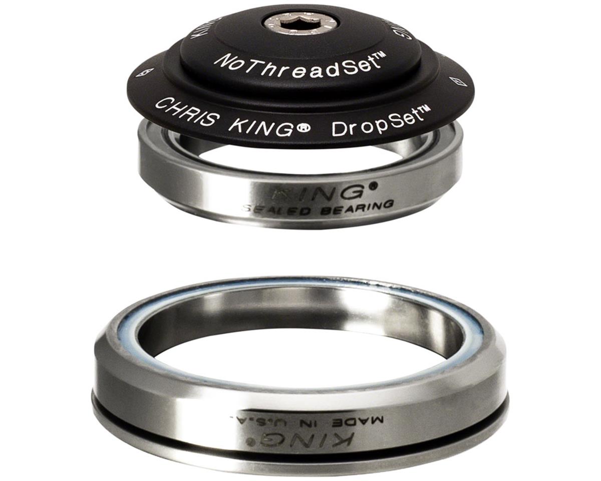 Chris King DropSet 5 Headset (Matte Black) (1-1/8″) (42/52mm) (45 Deg)