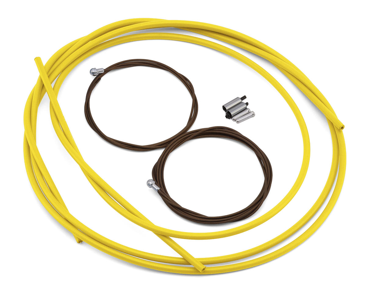 Shimano Dura-Ace BC-9000 Road Brake Cable Set (Yellow) (Polymer-Coated) (1.6mm) (1000/2000mm)