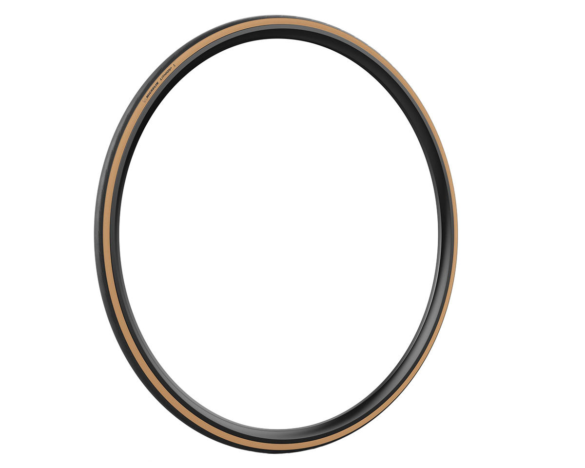 Michelin Lithion 4 Classic Road Tire (Tan Wall) (700c) (25mm) (Folding) (Magi-X)