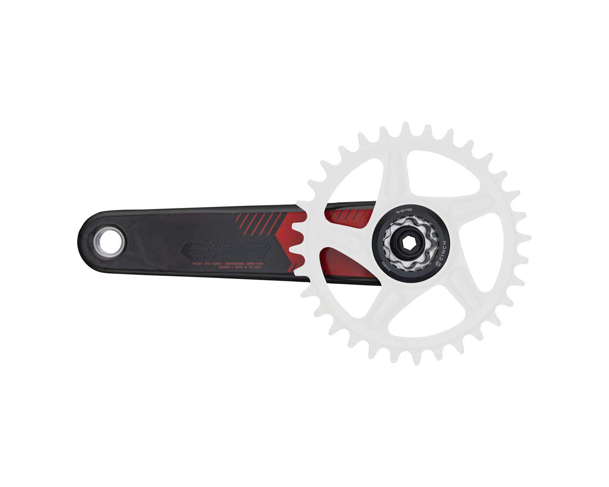 Race Face Era Cinch Carbon Crankset (Red) (10-12 Speed) (30mm Spindle) (165mm) (Direct Mount) (Boost)