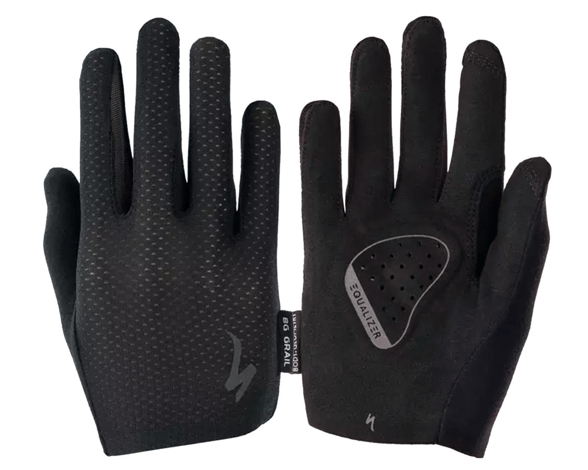 Specialized Women’s Body Geometry Grail Long Finger Gloves (Black) (M)