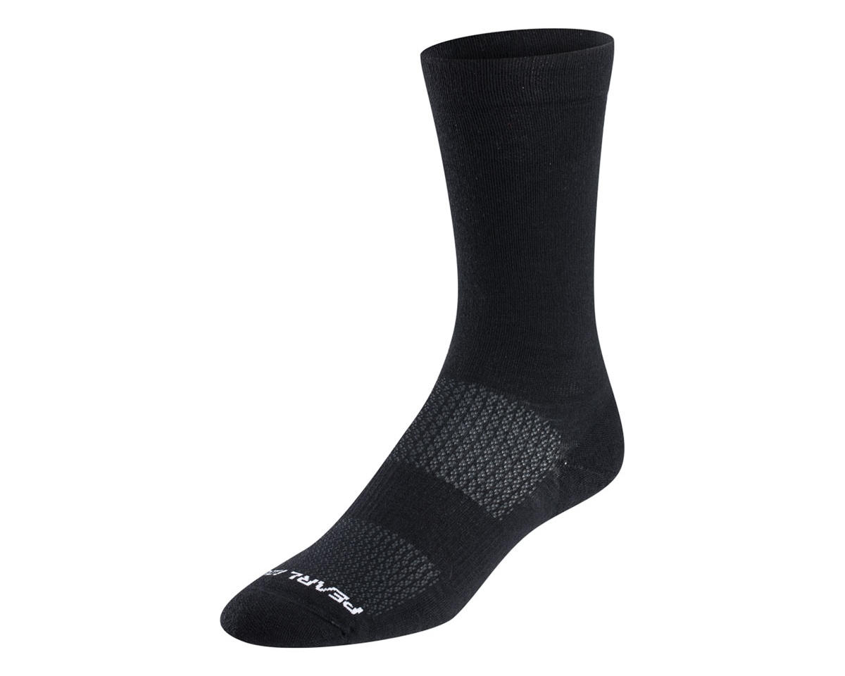 Pearl iZUMi Merino Trail 7″ Socks (Black) (M)