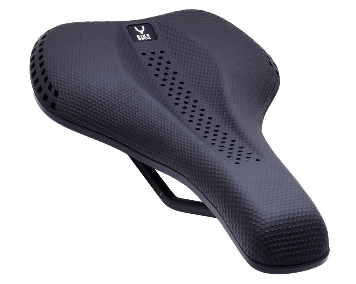 Bike Yoke Sagma 3D Lite Saddle (Black) (Chromoly Rails) (130mm)