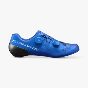 Shimano SH-RC910 S-PHYRE Road Bike Shoes (Blue) (42) (Standard)