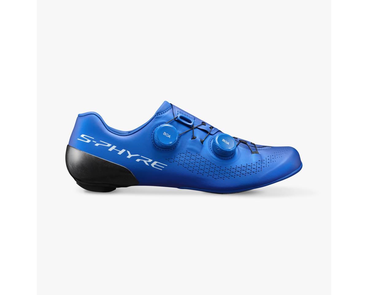 Shimano SH-RC910 S-PHYRE Road Bike Shoes (Blue) (42) (Standard)