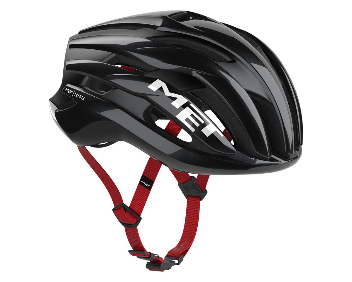 Met Trenta MIPS Road Helmet (Black/Red Gloss) (S)
