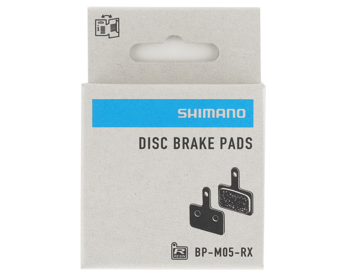 Shimano Disc Brake Pads (Resin) (M05-RX) (Shimano Deore) (1 Pair)
